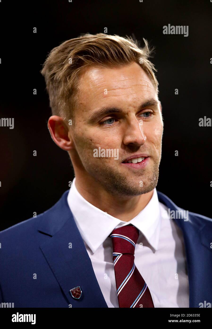 West Ham United Under 16 Manager Jack Collison ahead of the match  Stock Photo