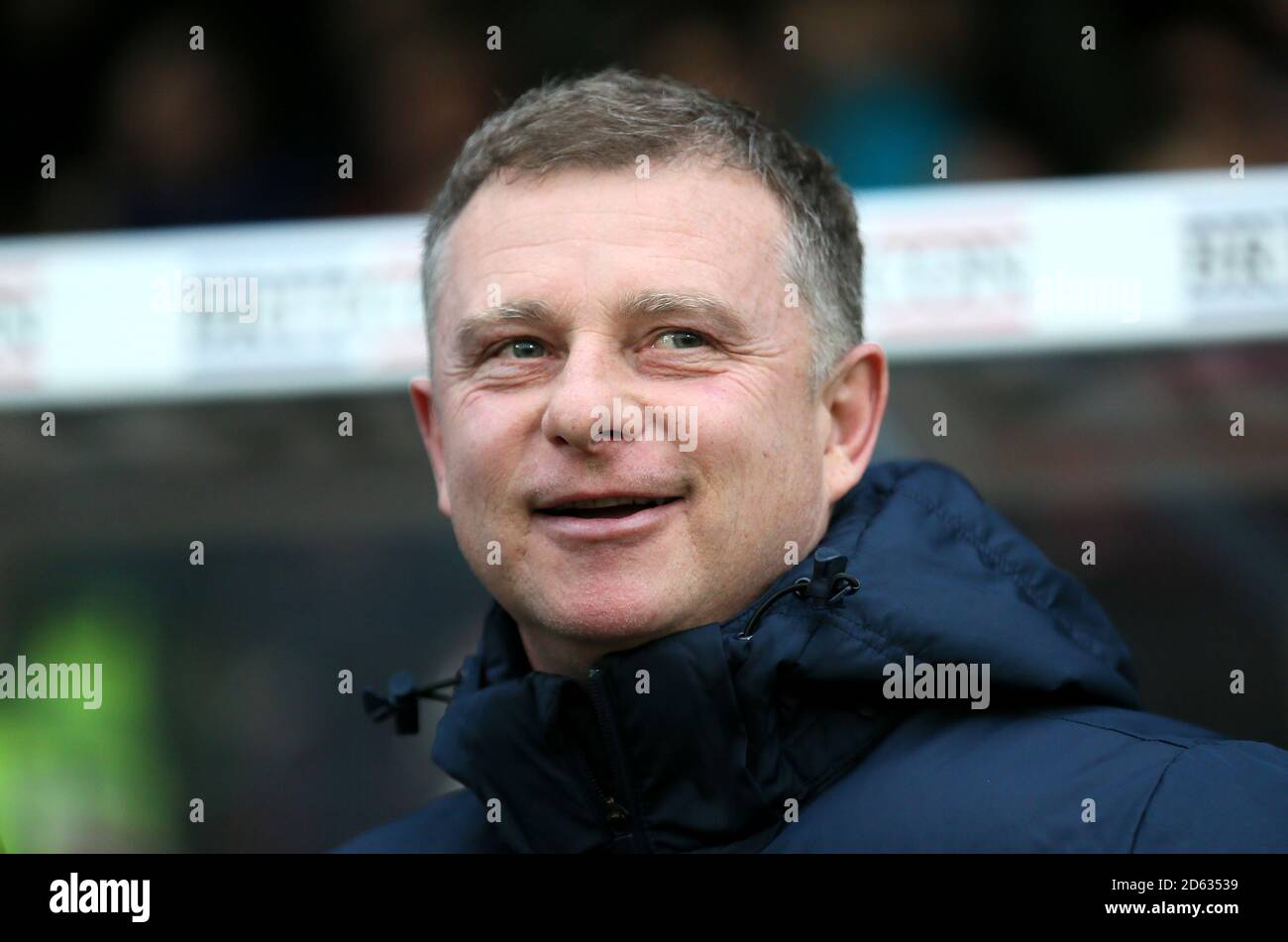Coventry City manager Mark Robins Stock Photo Alamy