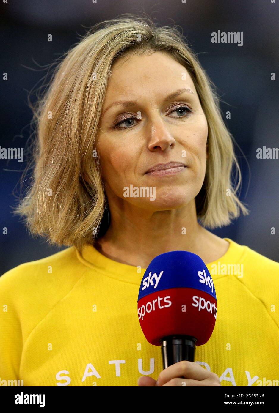 Sky Sports presenter Di Dougherty Stock Photo Alamy
