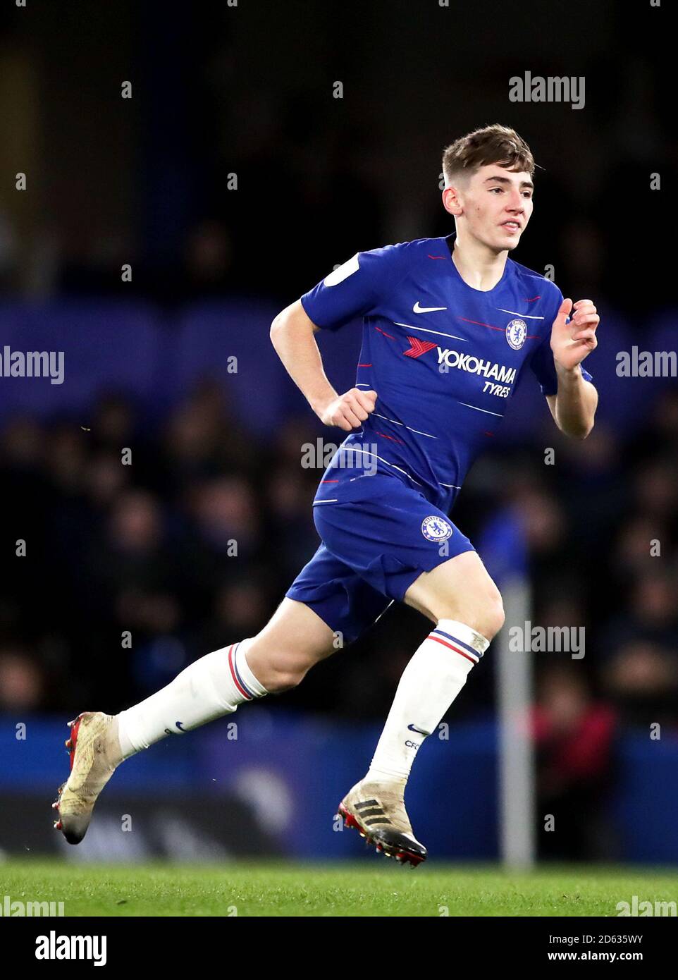 Chelsea U21's Billy Gilmour Stock Photo