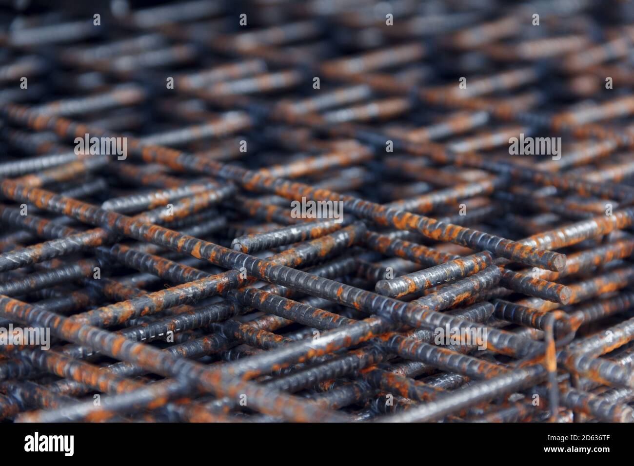 Steel mesh for construction Steel Rebars for reinforced concrete. Steel