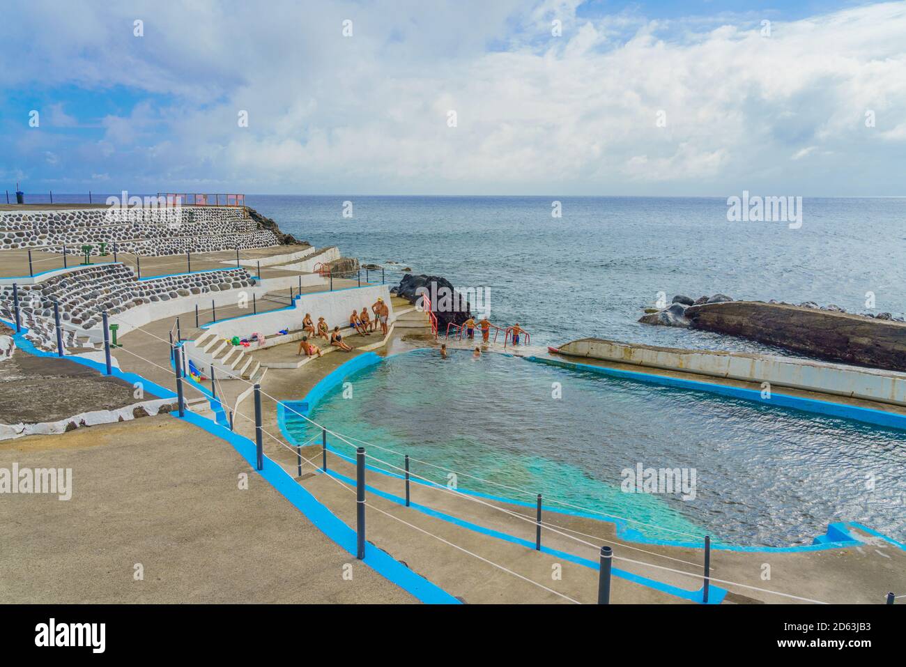 Piscina Natural Da Boca De Ribeira, Nordeste, Sao Miguel Atlantic Ocean