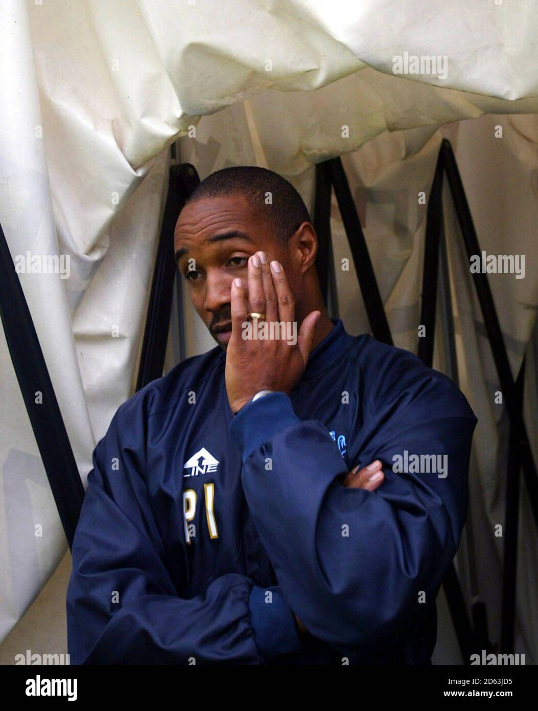 Macclesfield's manager Paul Ince Stock Photo