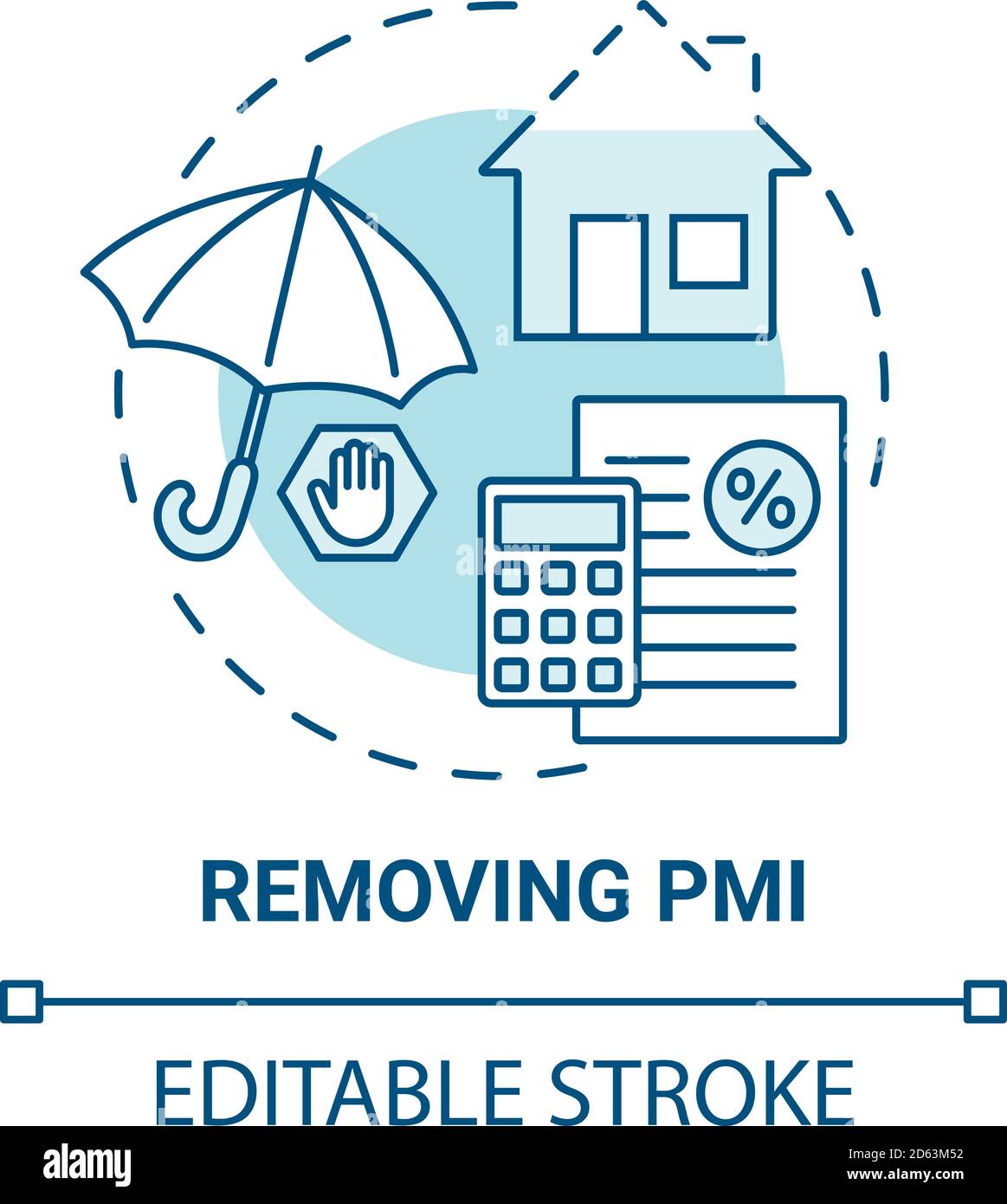 Removing PMI concept icon Stock Vector Image & Art Alamy