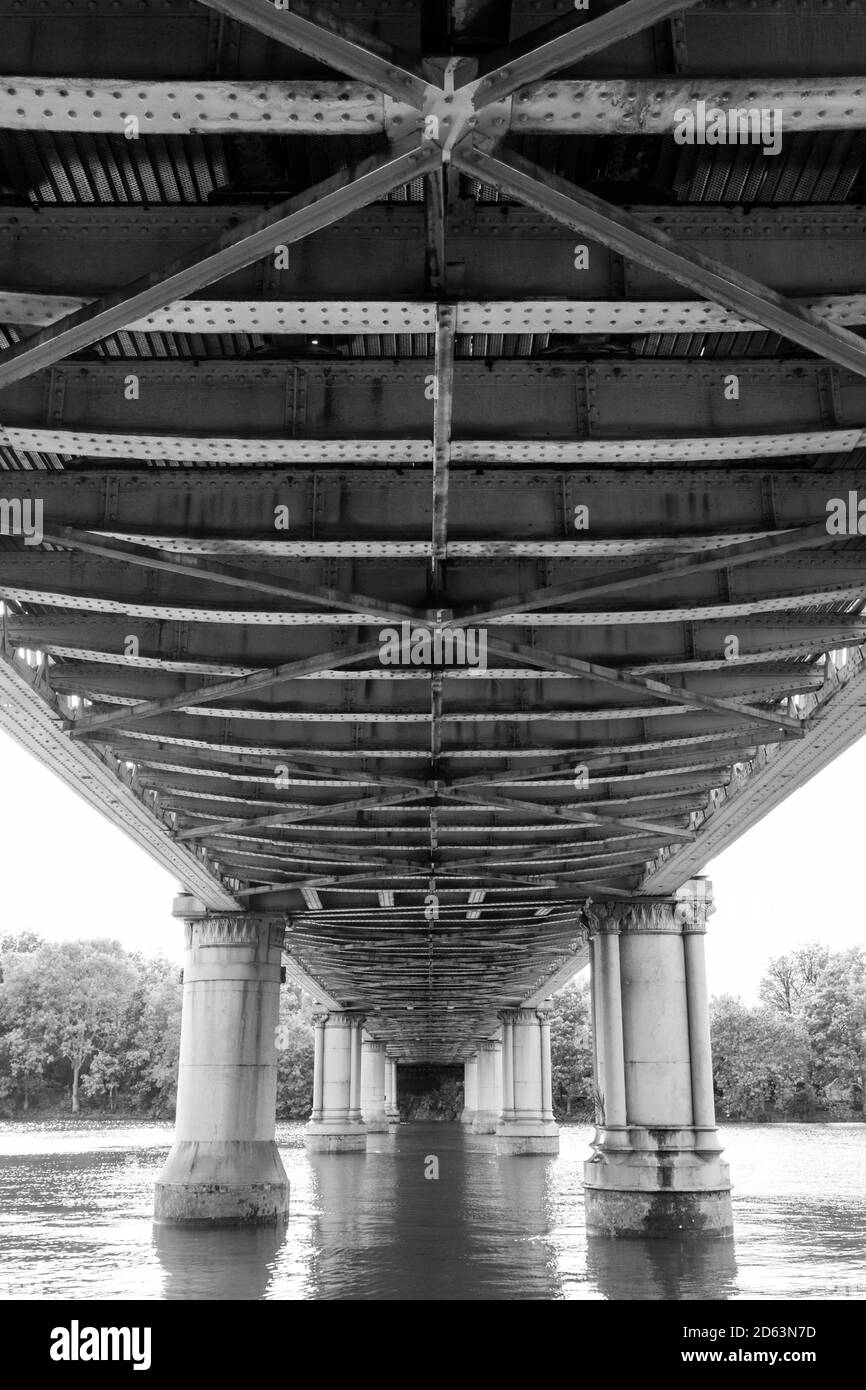 Wrought Iron Bridge High Resolution Stock Photography and Images Alamy