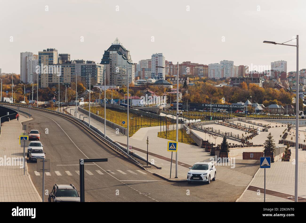 Ufa, Russia - October 23, 2020: A car Lexus RX300 on city street. Stock Photo
