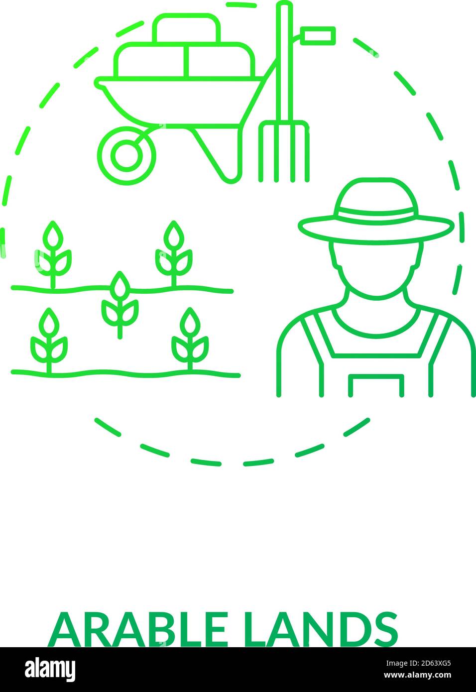 Crop agriculture arable farming Stock Vector Images Alamy