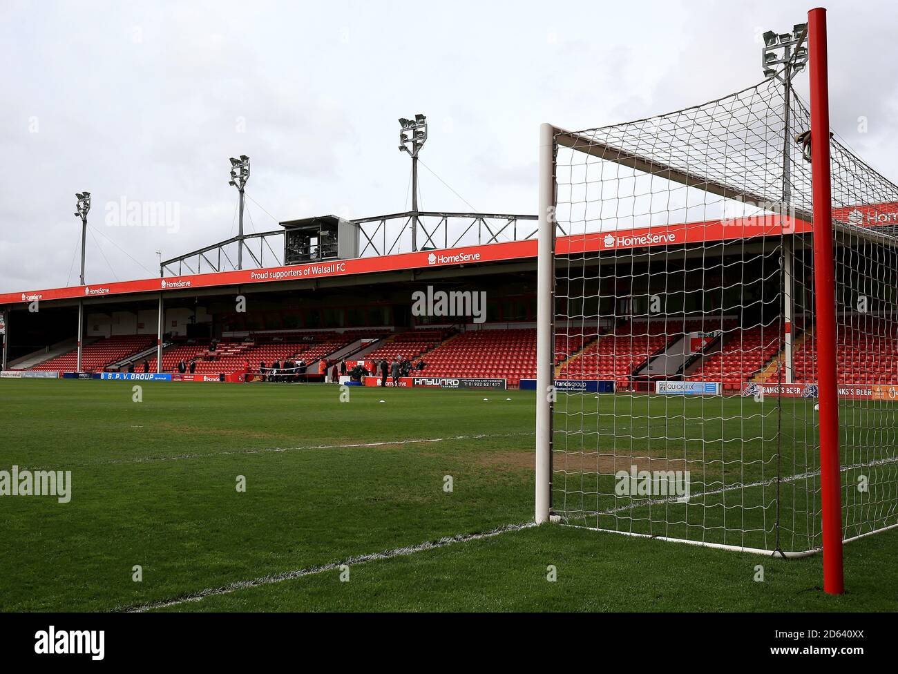A general view of Walsall FC's Banks' stadium before the Sky Bet League One game between Walsall and Barnsley. Stock Photo