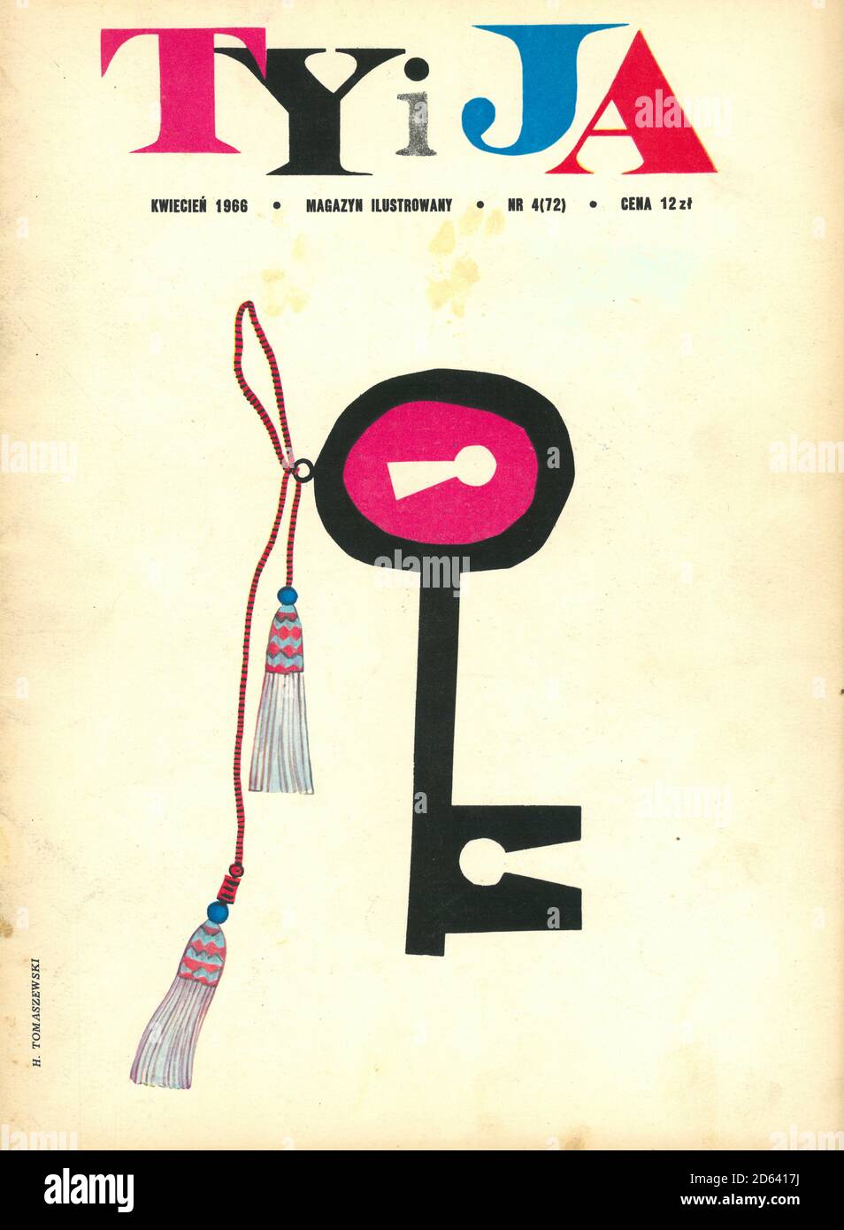 Cover of Ty i JA, Polish illustrated magazine, okładka magazynu TY i JA Stock Photo