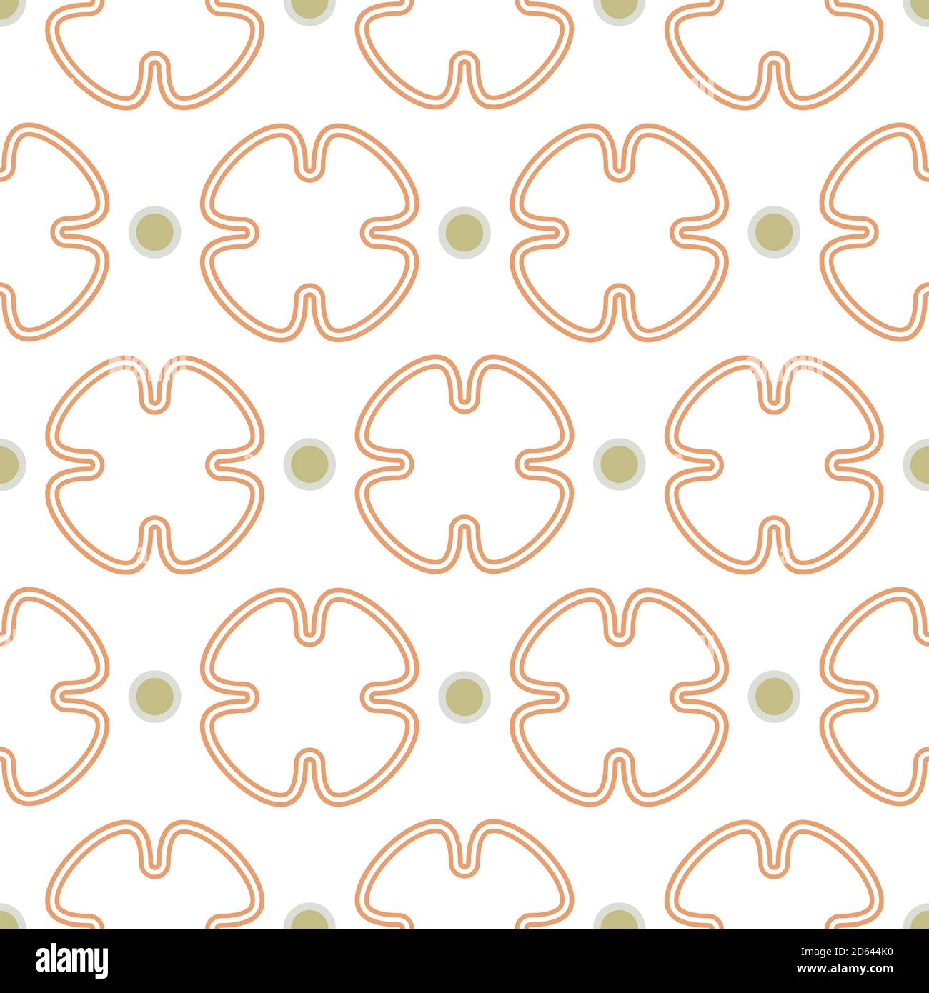 Geometric seamless vector geometric oriental style pattern background. Stock Vector