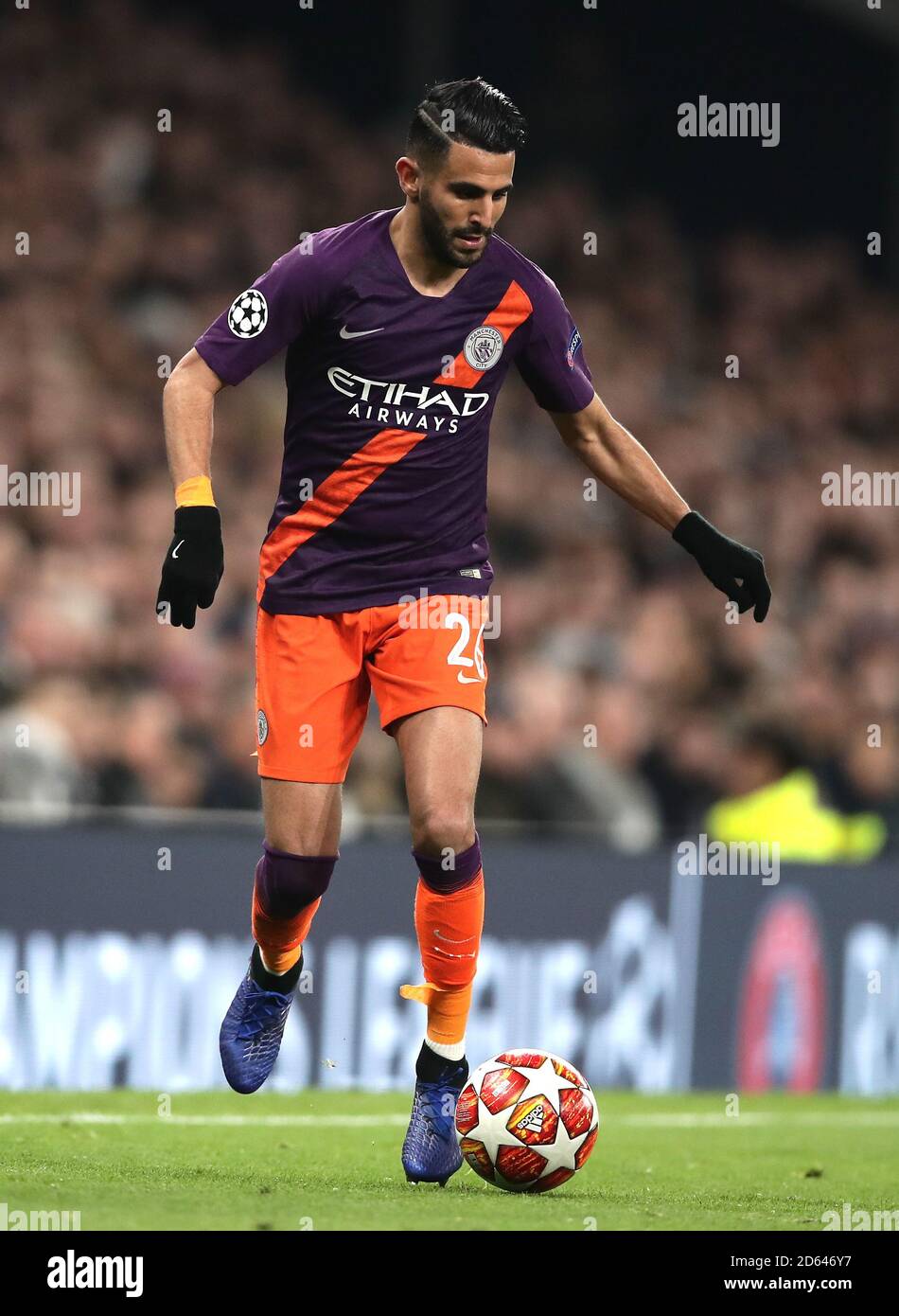 Riyad Mahrez, Manchester City Stock Photo