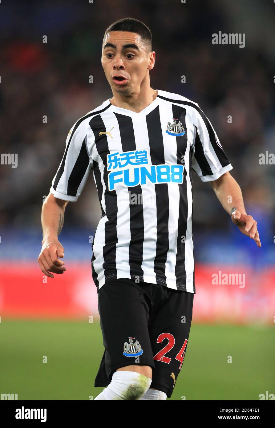 Miguel almiron in action hi-res stock photography and images - Alamy
