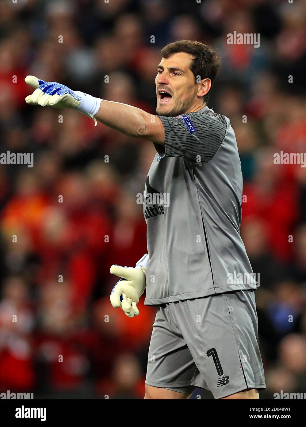 FC Porto goalkeeper Iker Casillas Stock Photo - Alamy