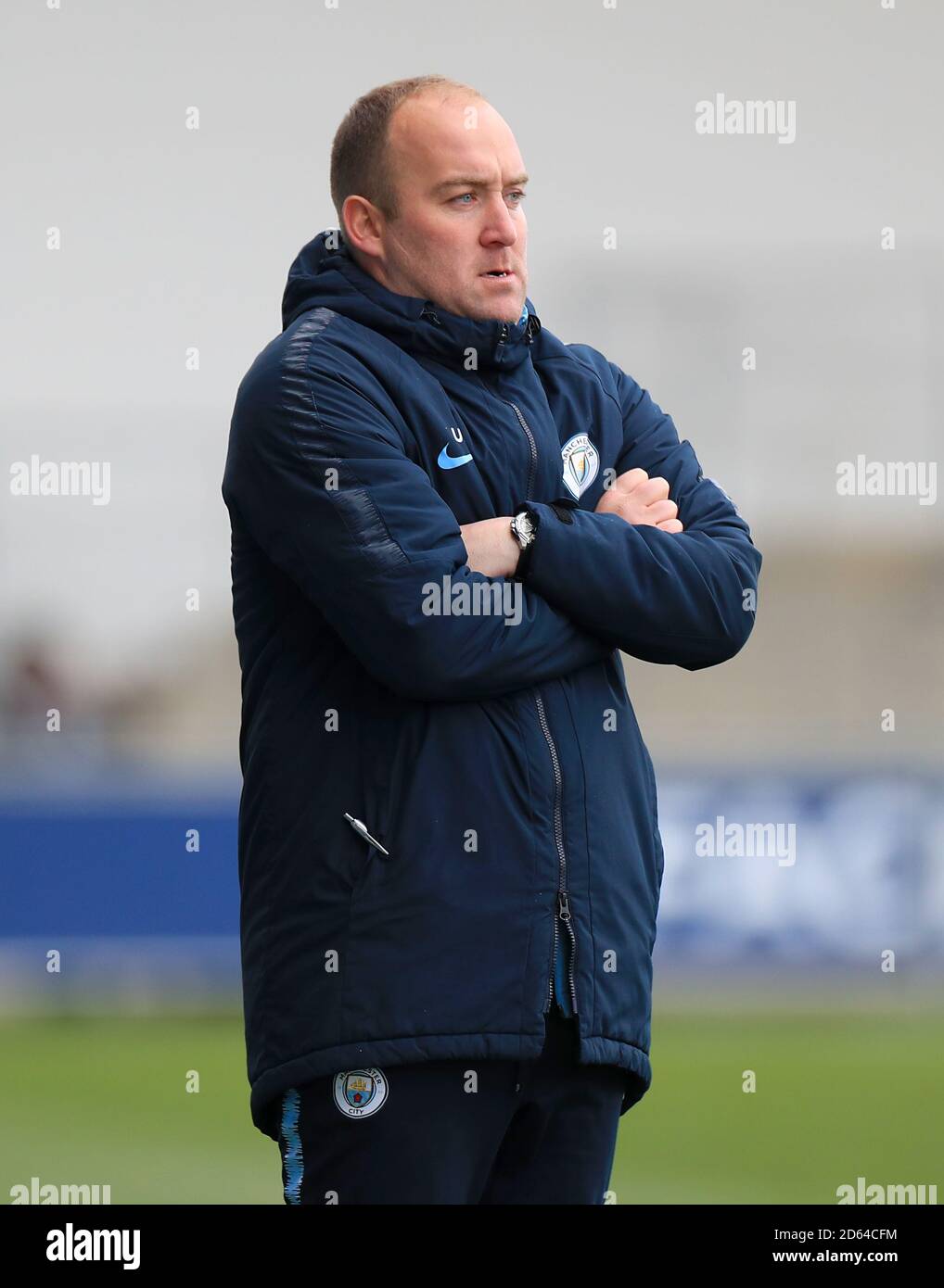 Manchester City Manager Nick Cushing Stock Photo
