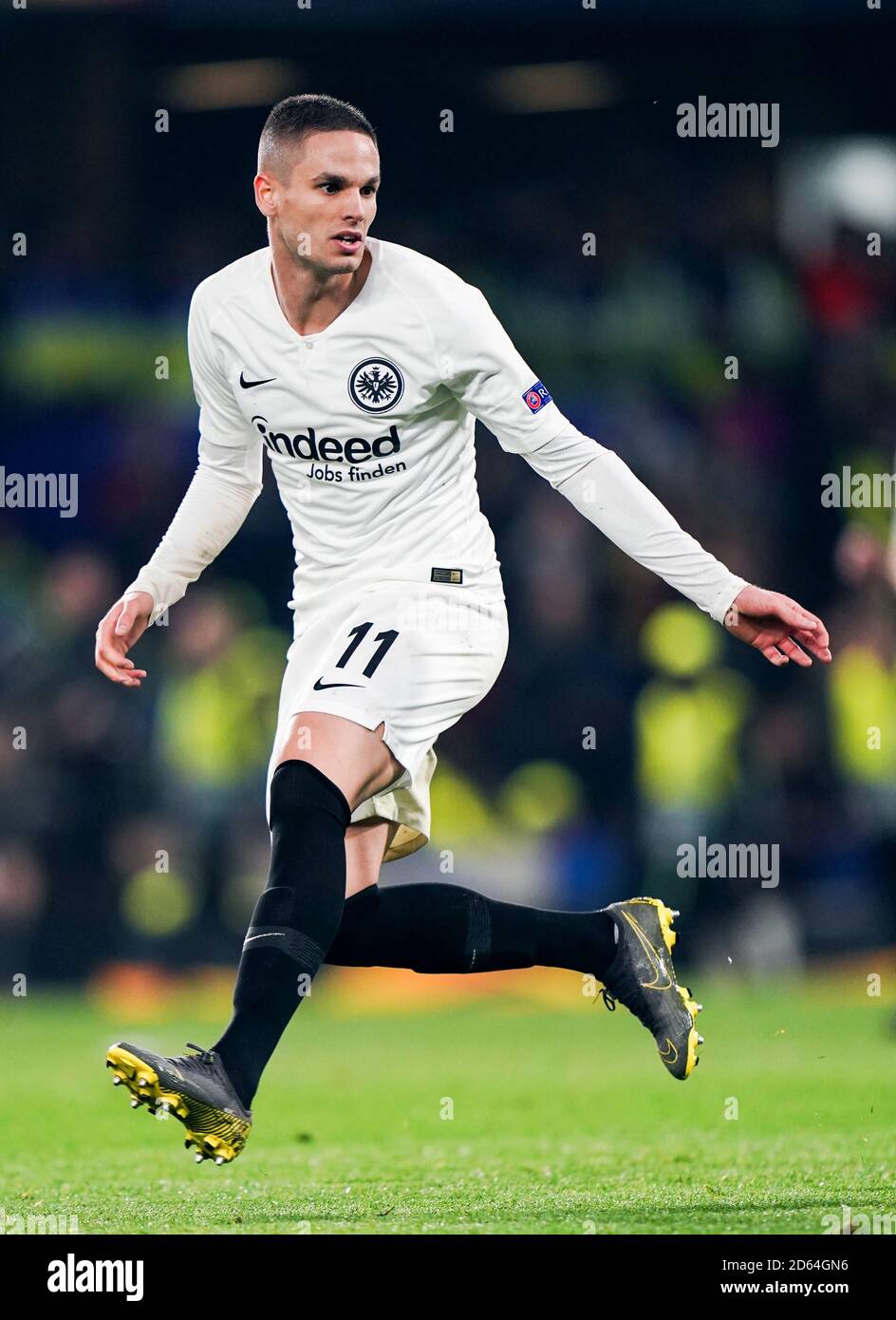 Eintracht Frankfurt's Mijat Gacinovic During The Match At Stamford ...