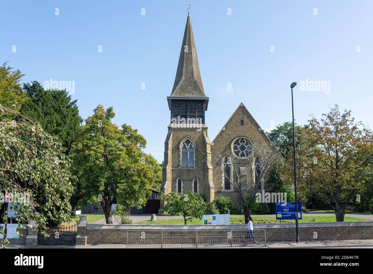 Spire local parish churches christ church exterior facade collie hires