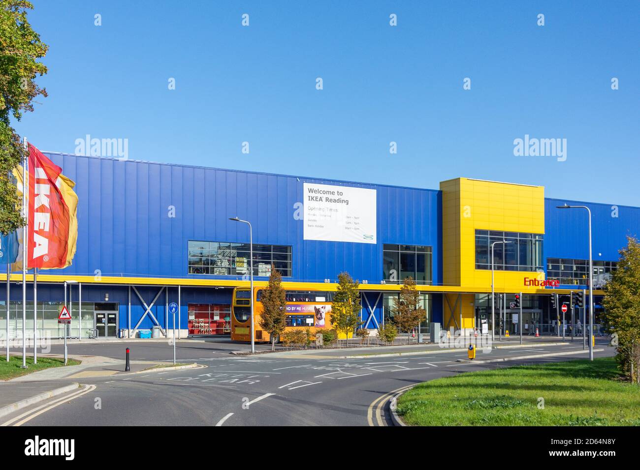 IKEA Reading, Pincents Kiln Industrial Park, Theale, Berkshire, England, United Kingdom Stock Photo