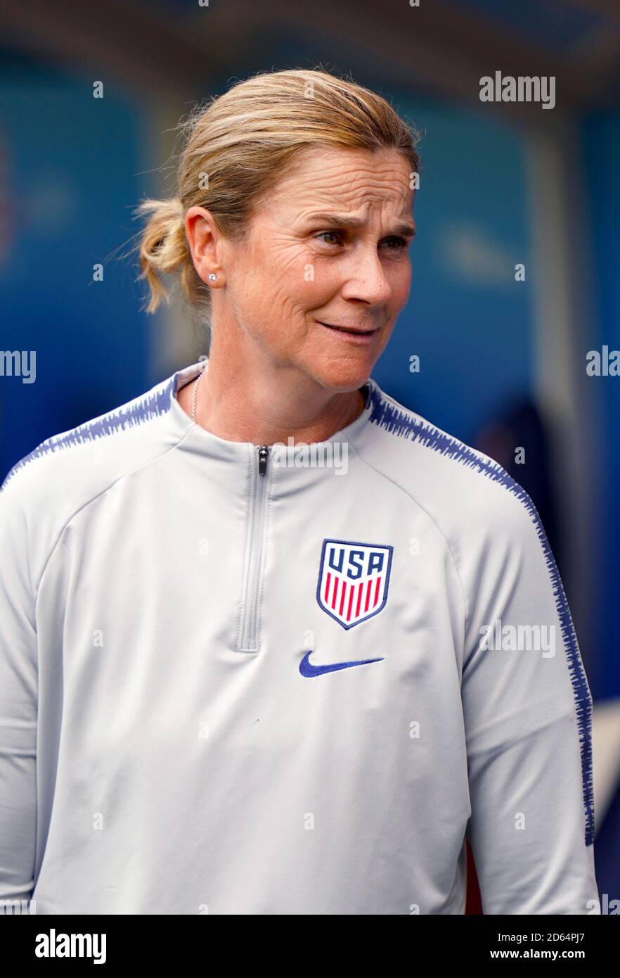 USA head coach Jill Ellis Stock Photo
