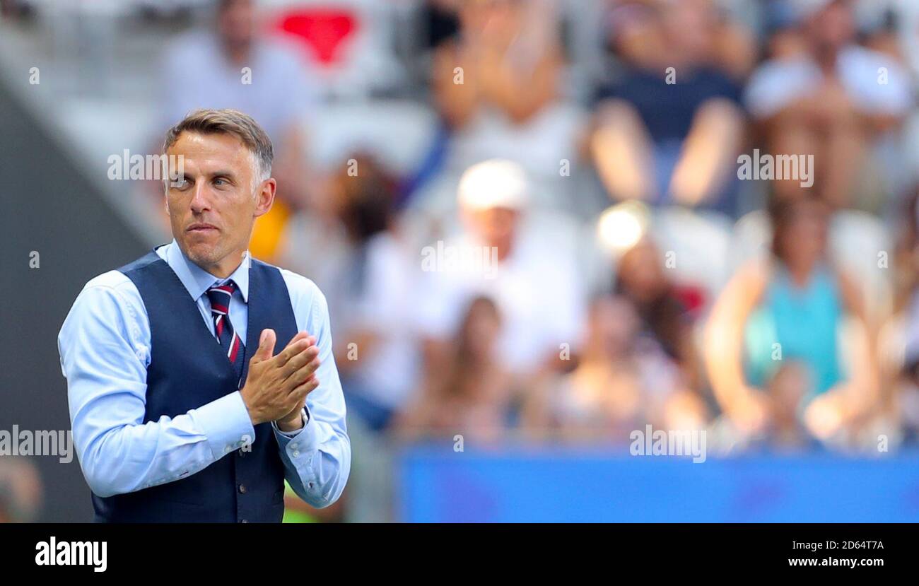 Phil neville england women hi-res stock photography and images - Alamy