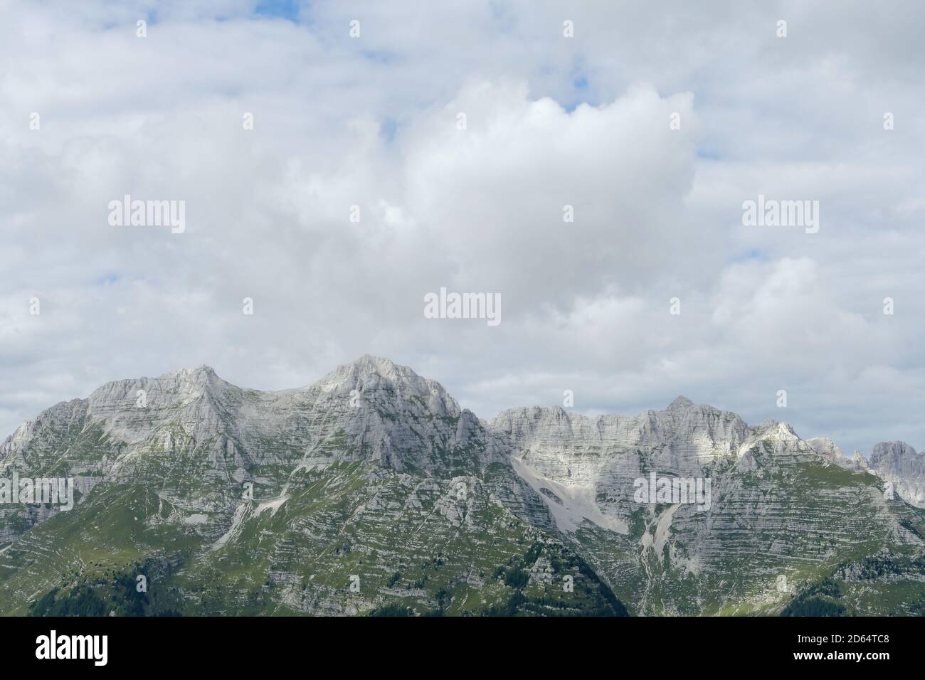 National Park Tre Cime di Lavaredo Dolomiti Stock Photo