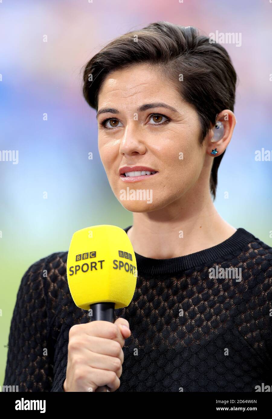 BBC Sport presenter Eilidh Barbour Stock Photo Alamy