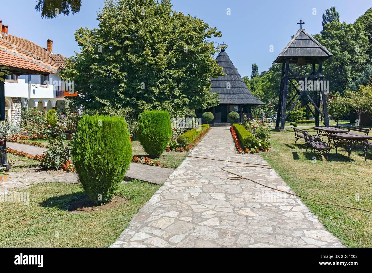 Pokajnica Monastery near town of Velika Plana, Sumadija and Western Serbia Stock Photo