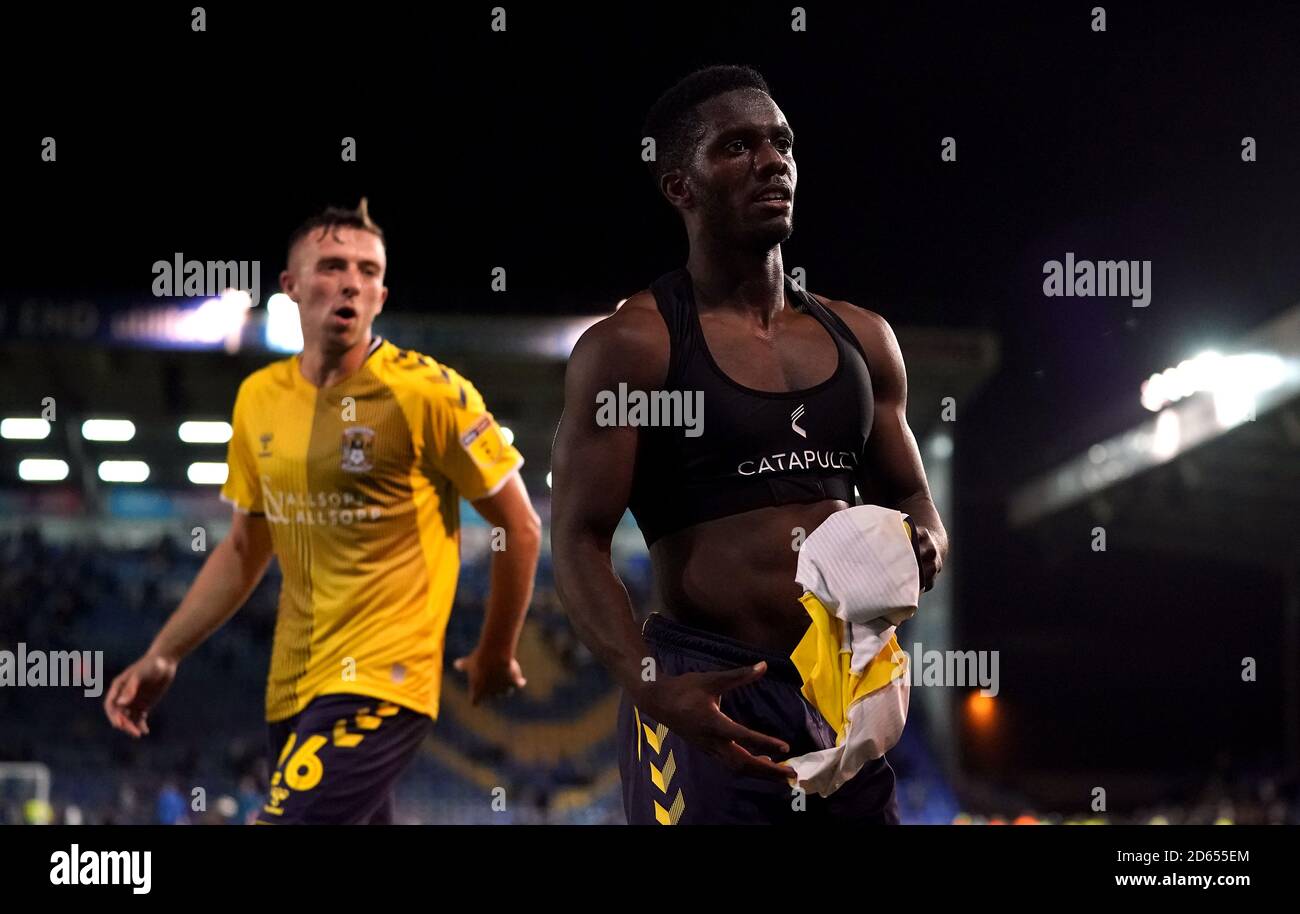Coventry City's Brandon Mason after the final whistle Stock Photo Alamy