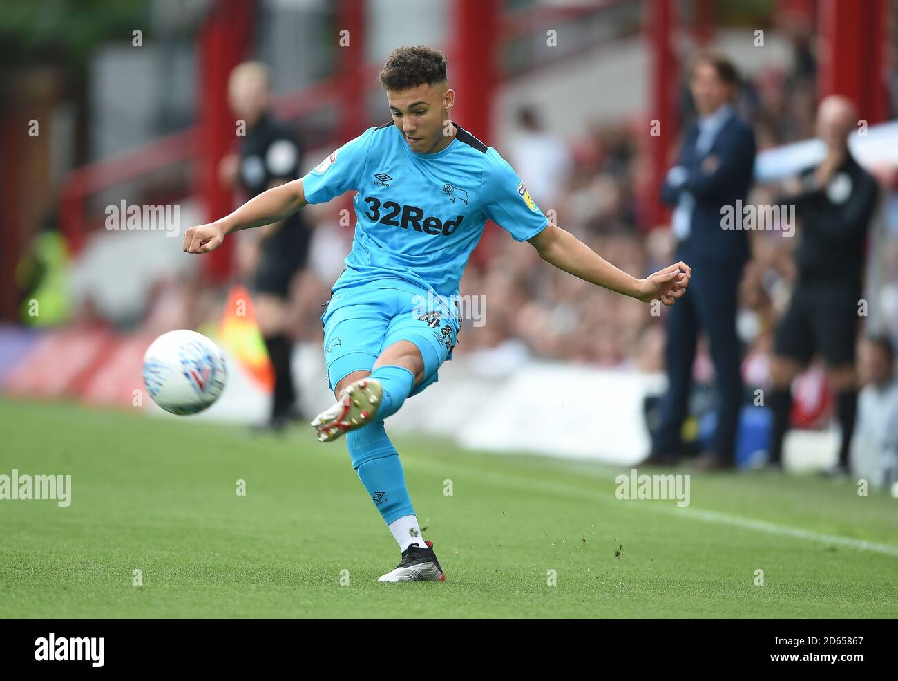Derby County's Lee Buchanan Stock Photo Alamy