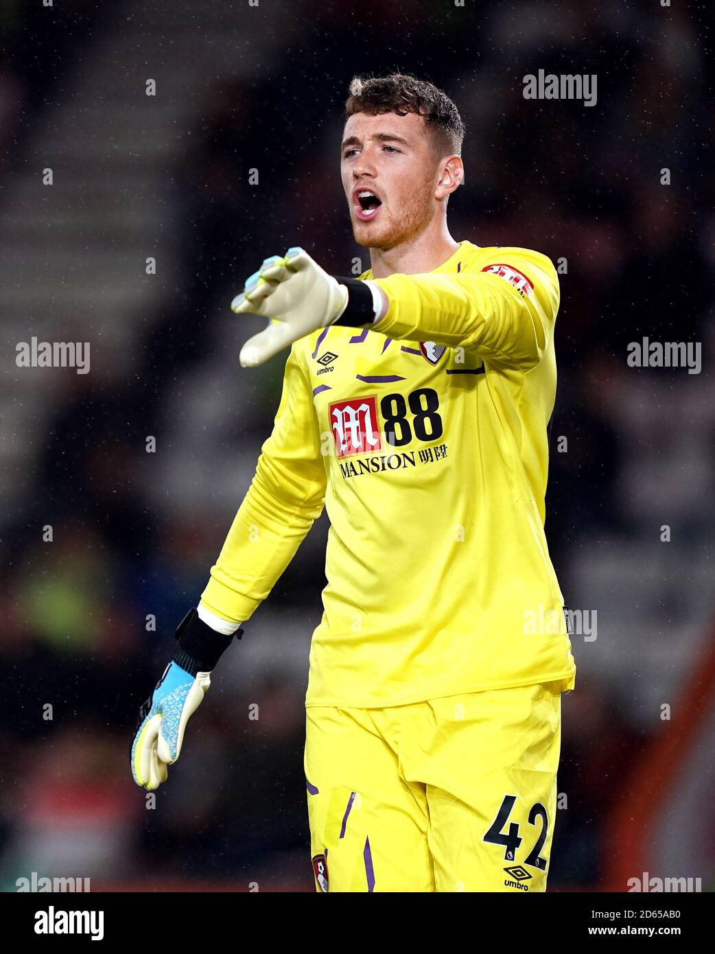 Bournemouth goalkeeper mark travers hi-res stock photography and images ...