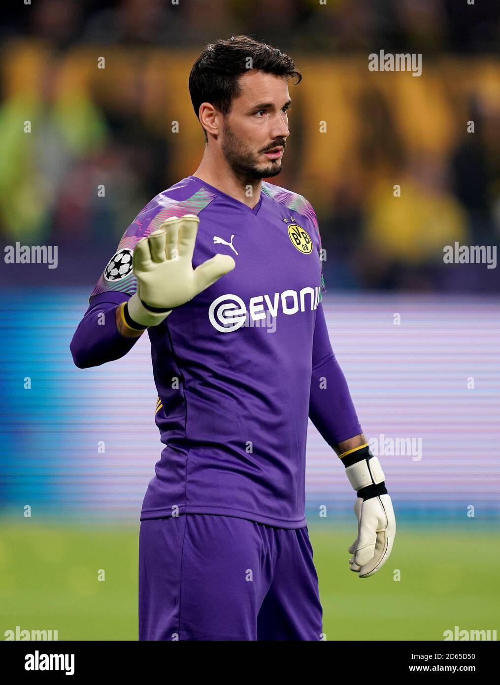 Borussia Dortmund goalkeeper Roman Burki Stock Photo