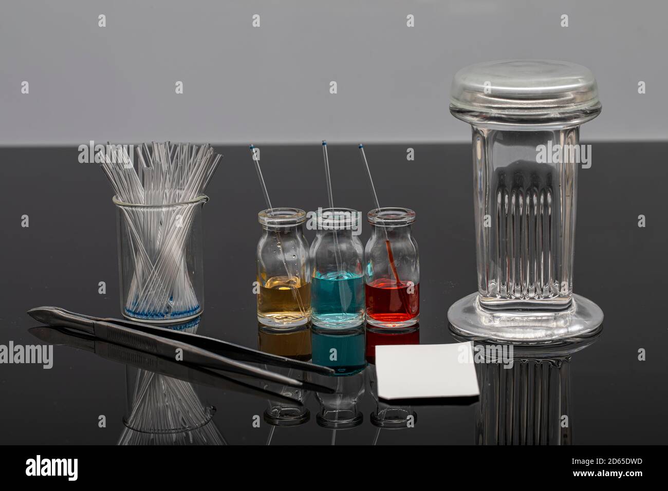 Thinlayer chromatography (TLC) is a very commonly used technique in