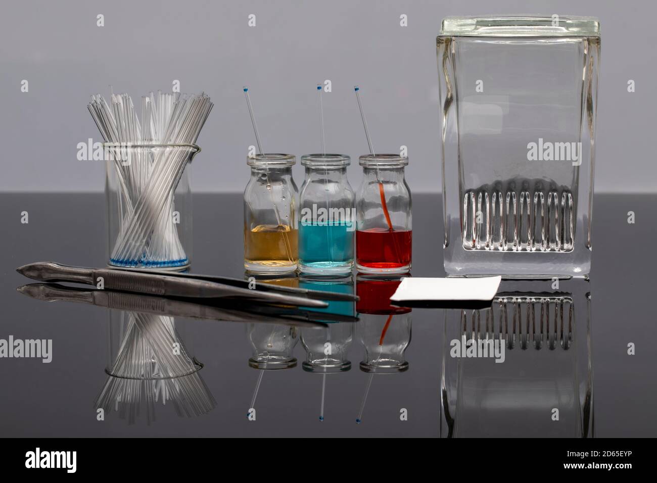 Thinlayer chromatography (TLC) is a very commonly used technique in