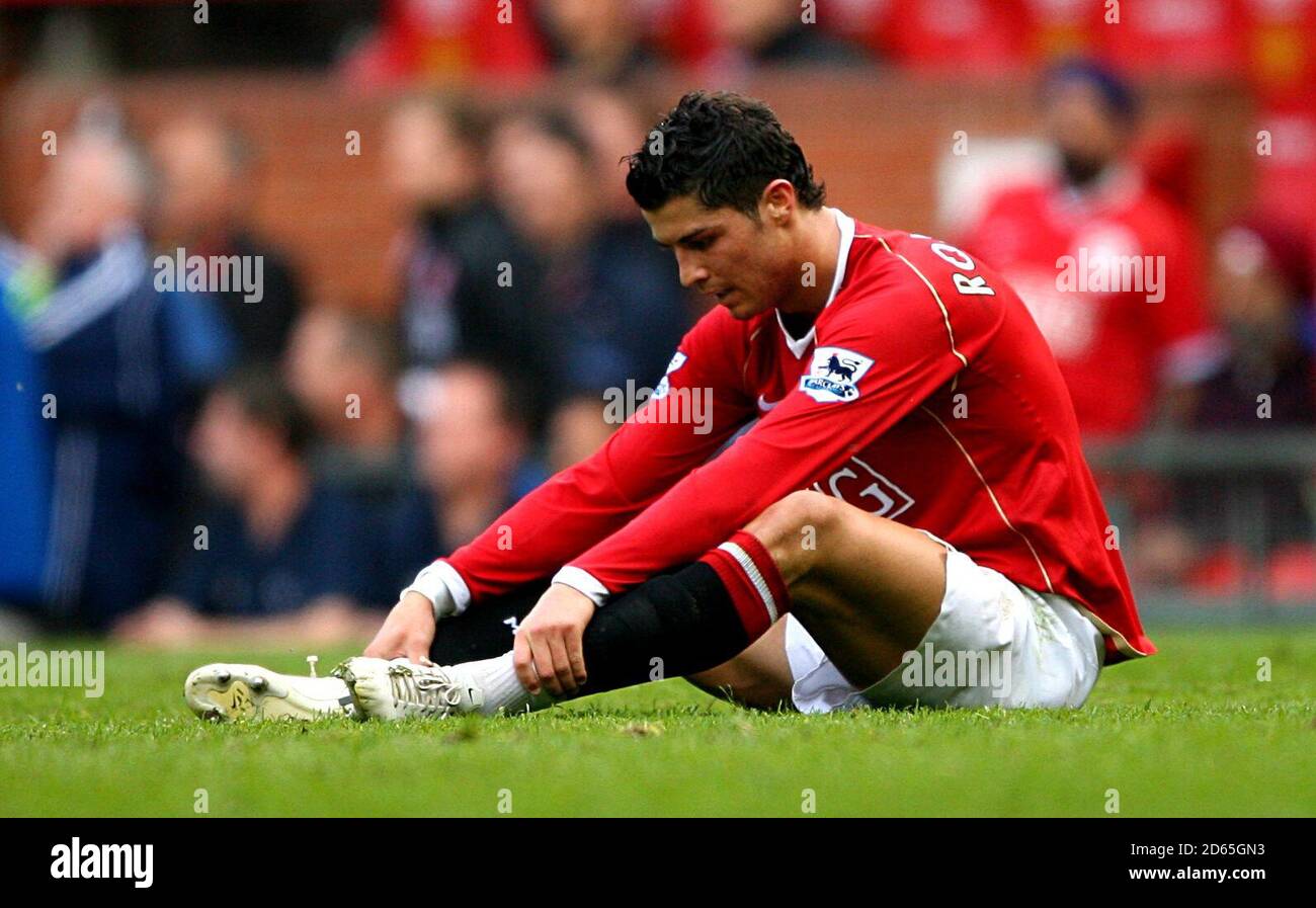Cristiano Ronaldo, Manchester United. Stock Photo
