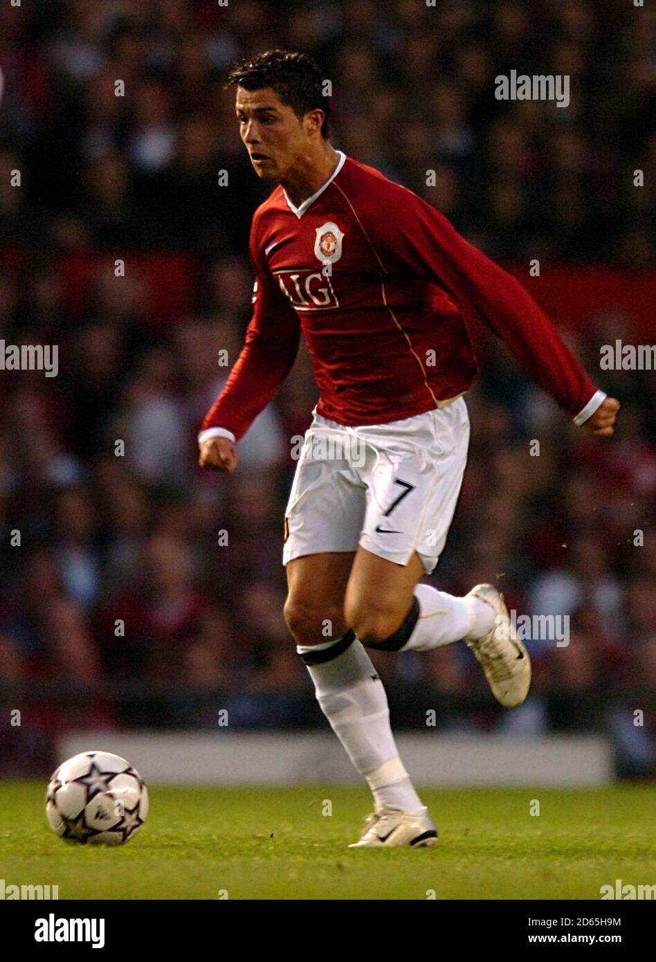 Cristiano Ronaldo, Manchester United Stock Photo