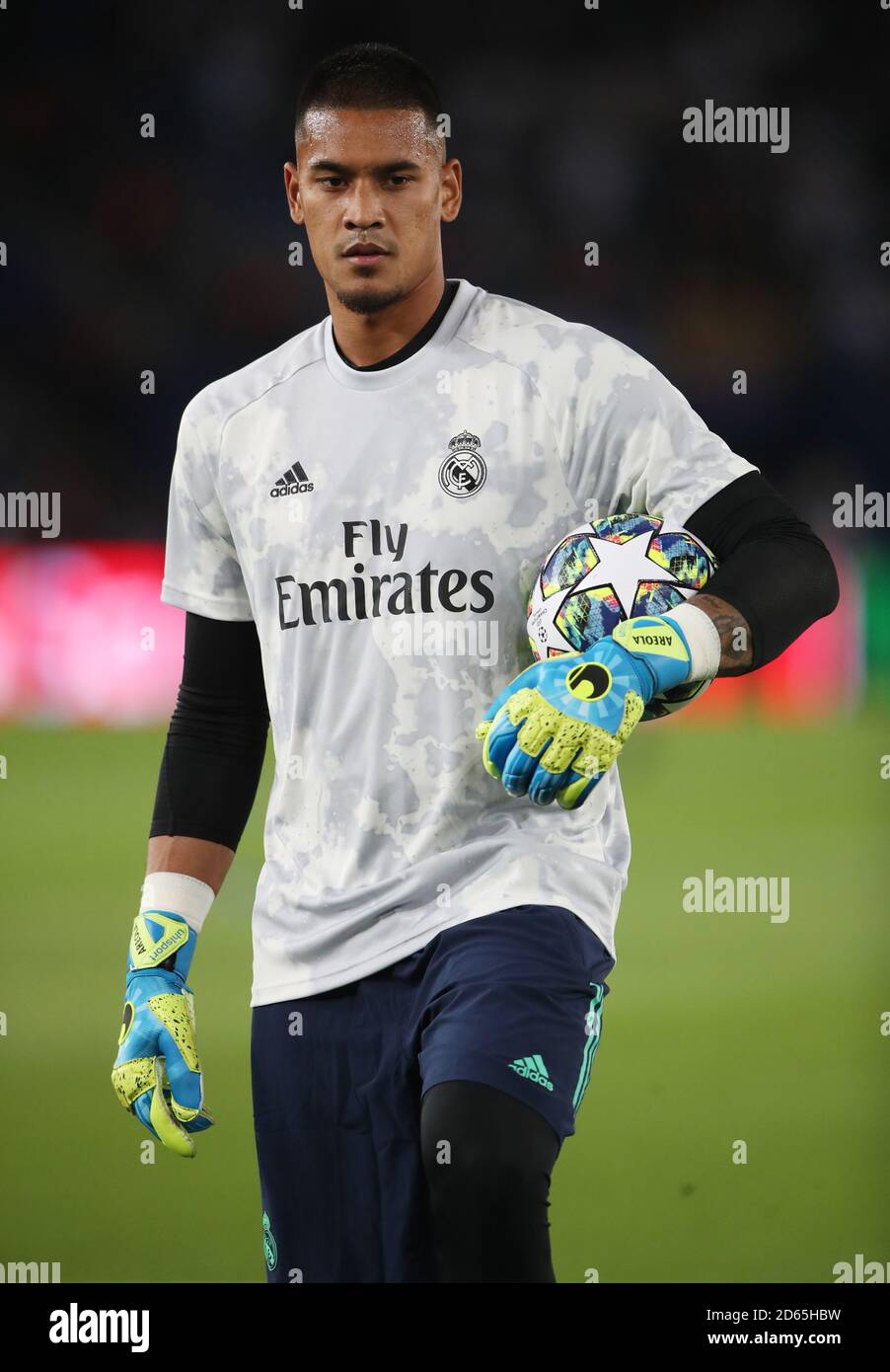 Real Madrid's goalkeeper Alphonse Areola Stock Photo - Alamy