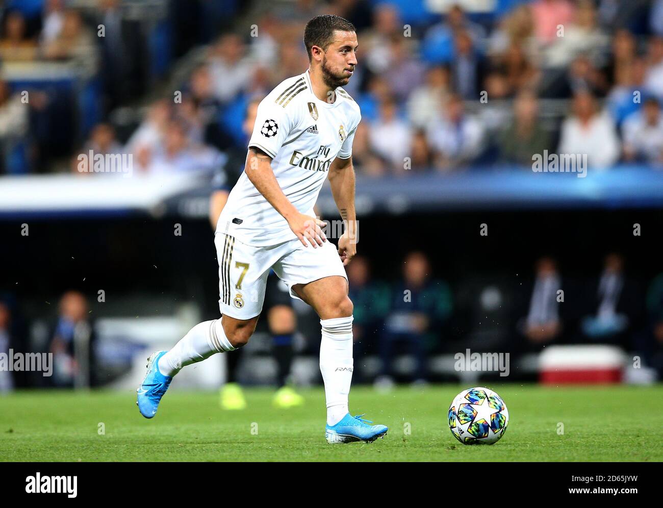 Real Madrid's Eden Hazard in action Stock Photo - Alamy