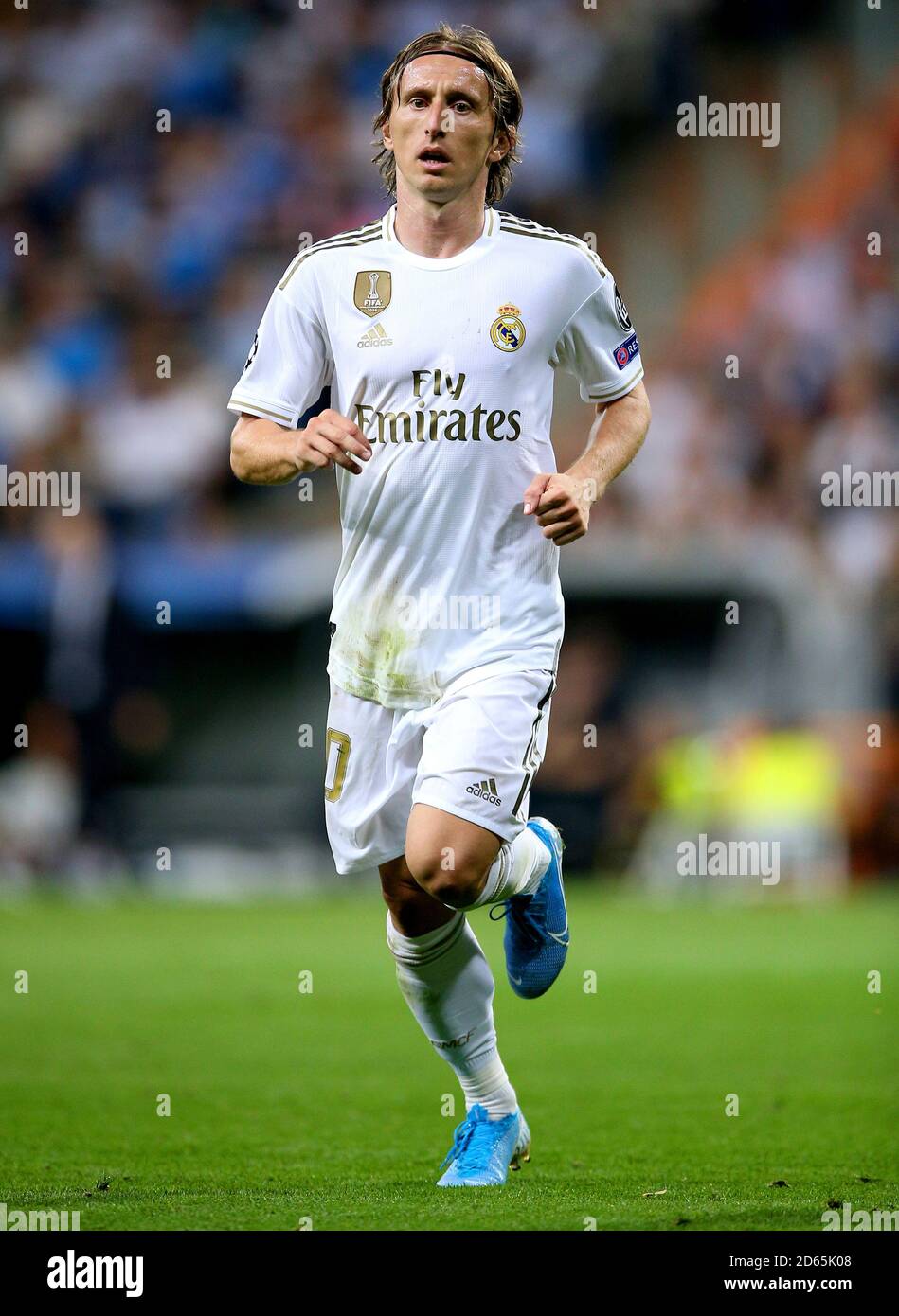 Real Madrid's Luka Modric in action Stock Photo - Alamy