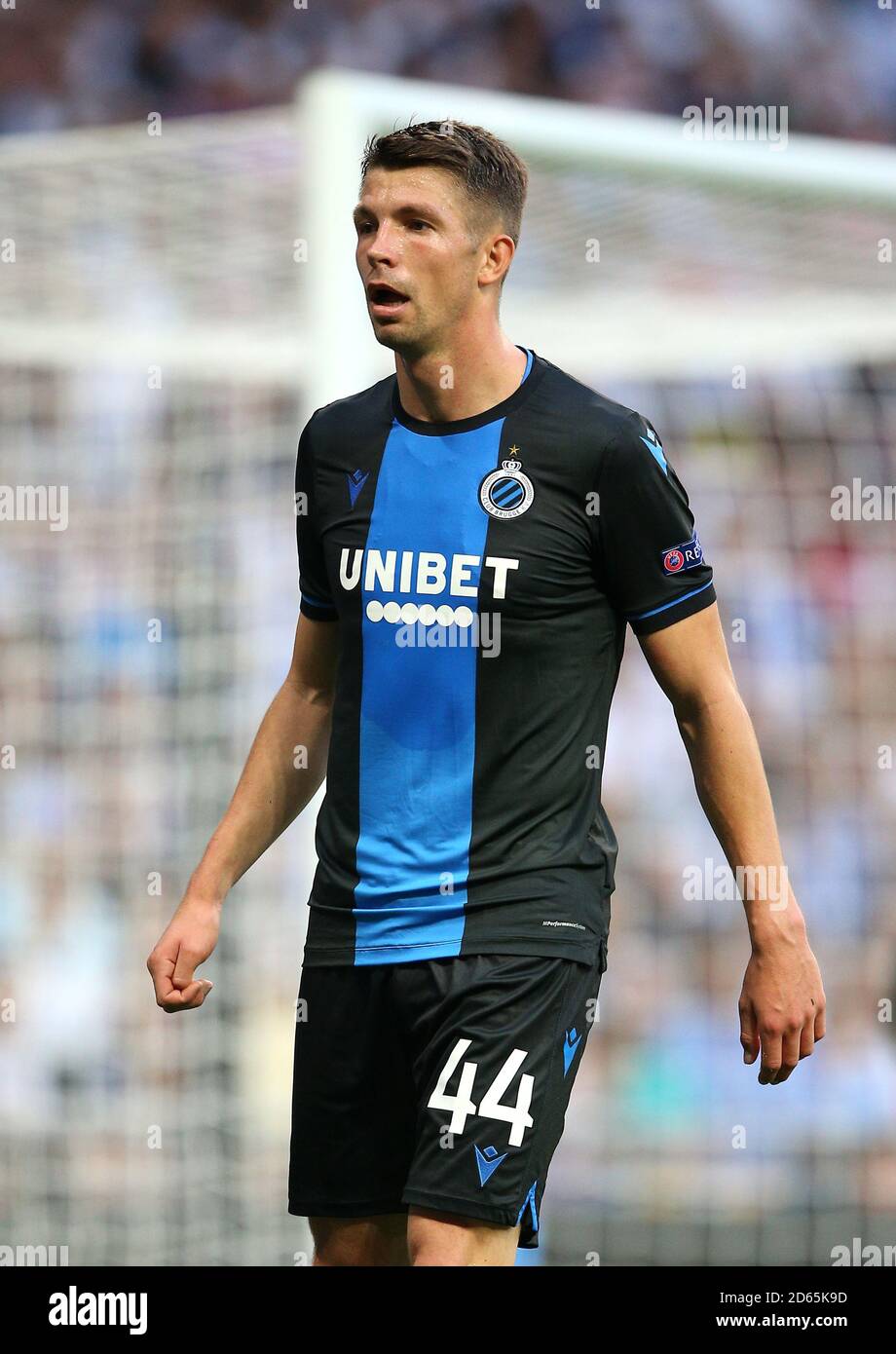 Soccer - Belgian Jupiler League - Sporting Lokeren v Club Brugge. Hans  Cornelis, Club Brugge Stock Photo - Alamy