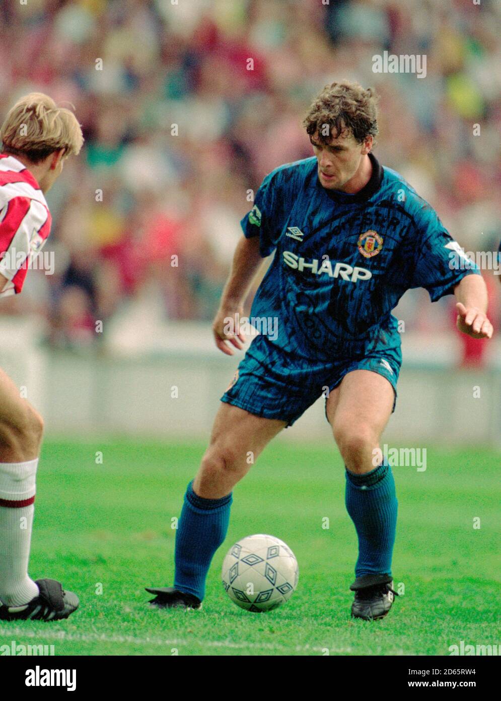 Mark Hughes, Manchester United Stock Photo