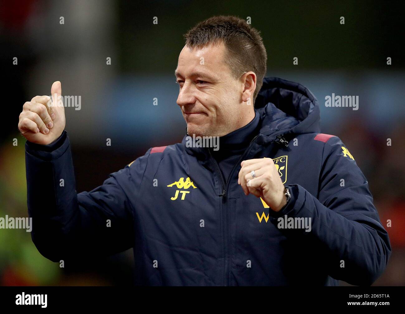 Aston Villa's assistant manager John Terry Stock Photo