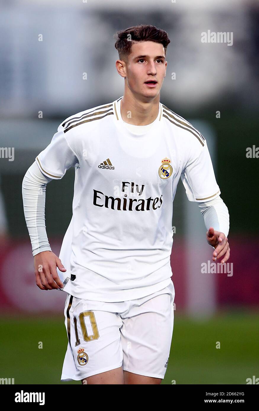 Real Madrid's Miguel Baeza Stock Photo Alamy