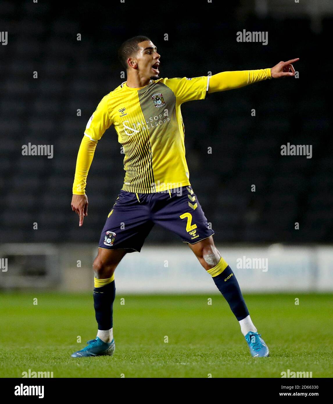 Coventry City's Tennai Watsoin gestures Stock Photo - Alamy