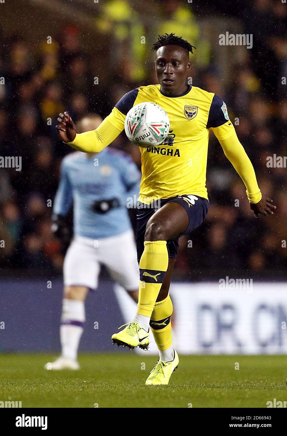 Oxford United's Dan Agyei Stock Photo Alamy