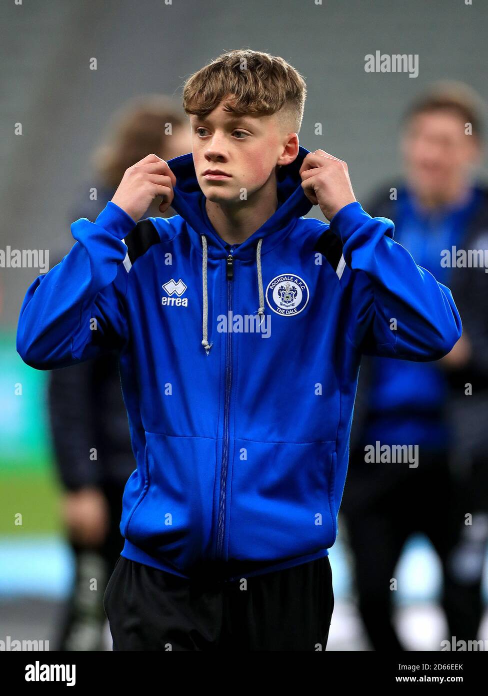 Rochdale's Ethan Brierley Ahead Of Kick-off Stock Photo - Alamy