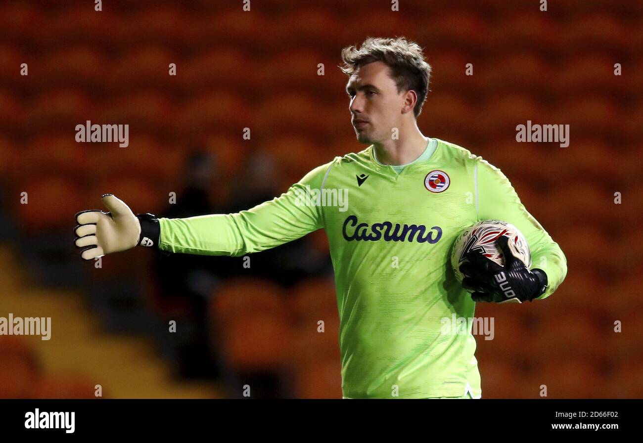 Reading goalkeeper Sam Walker Stock Photo Alamy