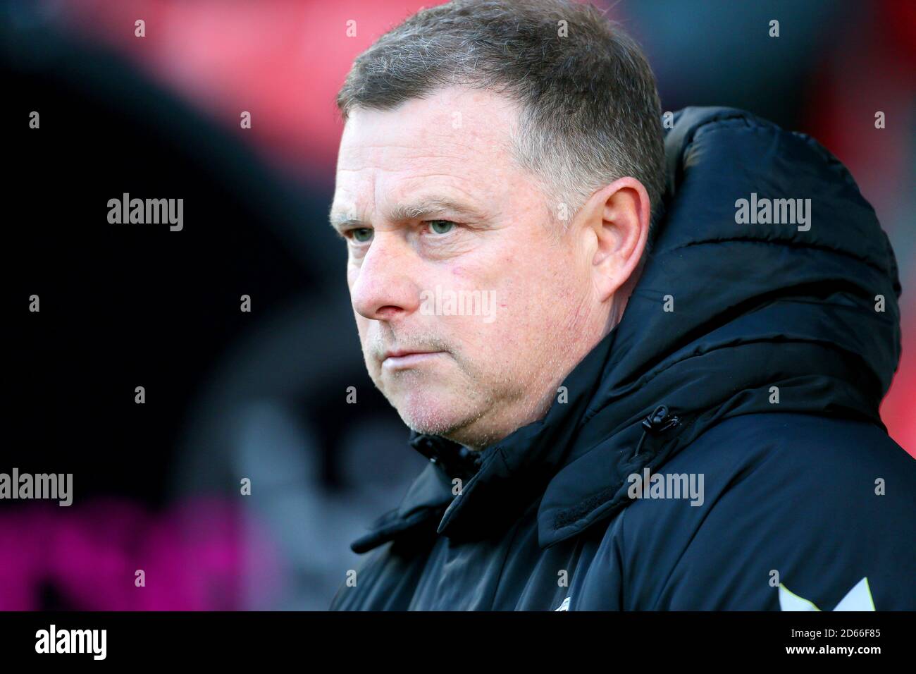 Coventry City manager Mark Robins Stock Photo Alamy
