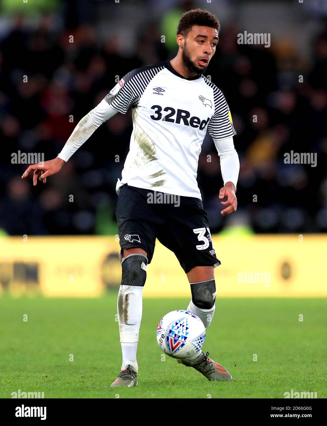 Derby County's Jayden Bogle in action Stock Photo Alamy