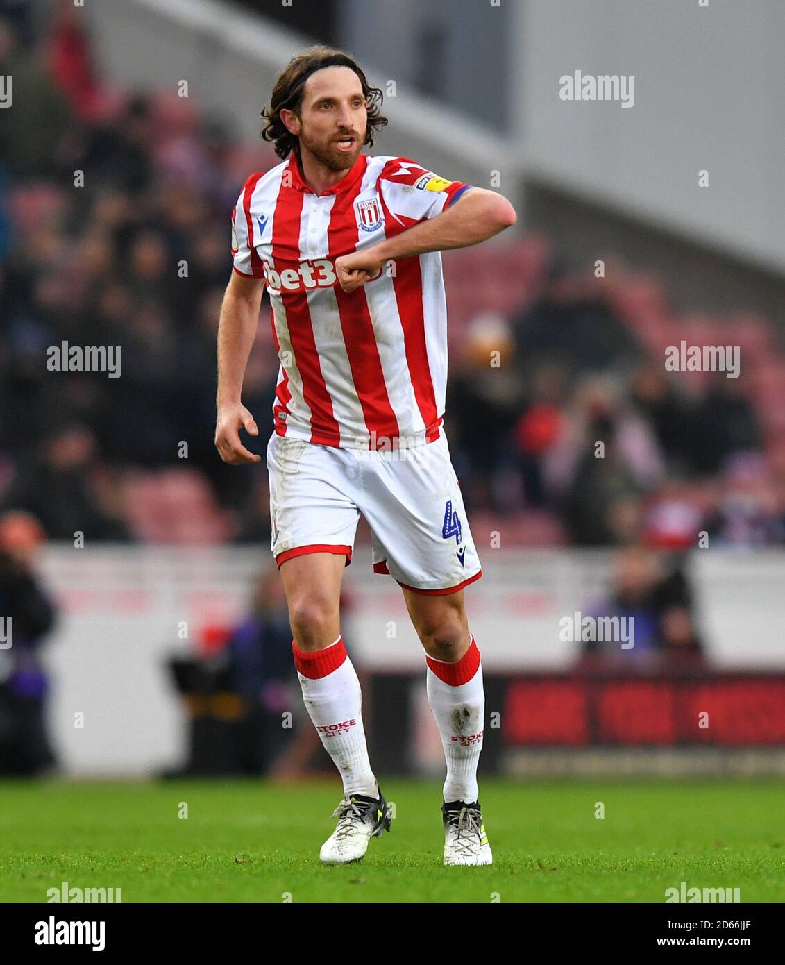 Stoke City's Joe Allen in action Stock Photo - Alamy