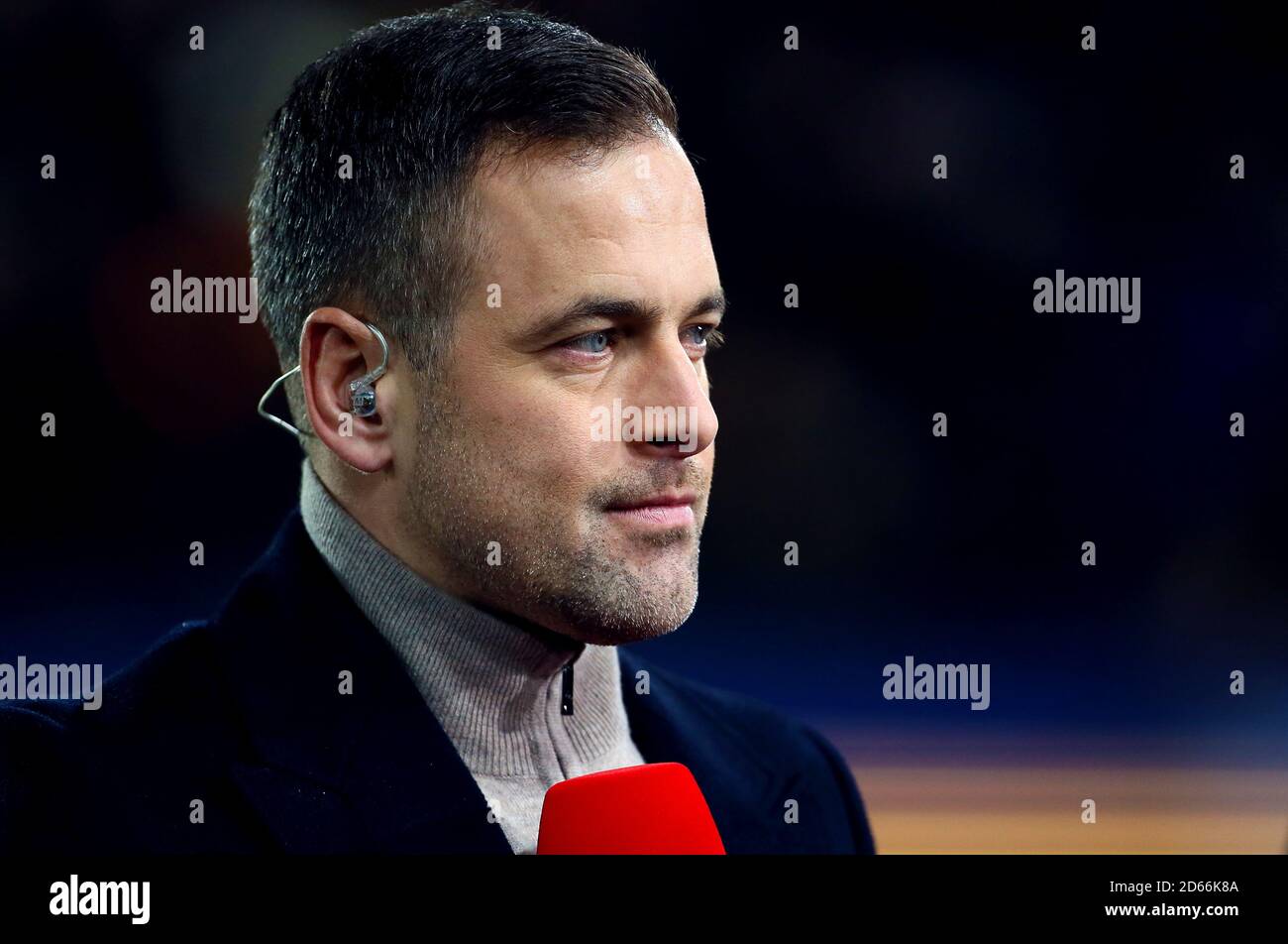 BT Sport commentator Joe Cole Stock Photo - Alamy