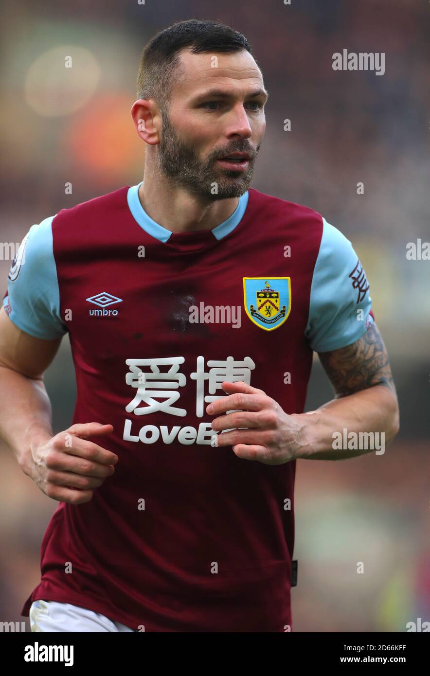 Burnley's Phil Bardsley Stock Photo - Alamy